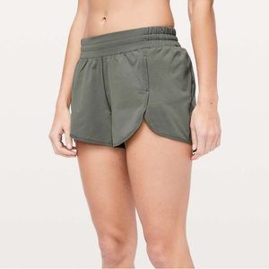 Lululemon Power Stride Short 2.5” Grey Sage